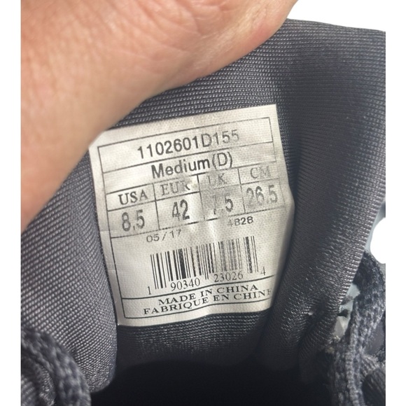 Brooks Revel Running Shoes Black Gray Mens size 8.5 running athletic mens shoes - Picture 14 of 15